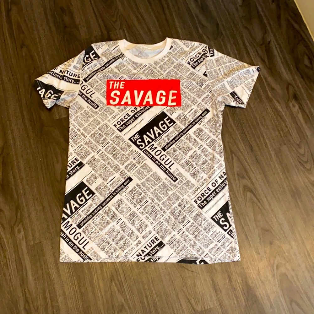 VIBES “The Savage” T-Shirt sz medium